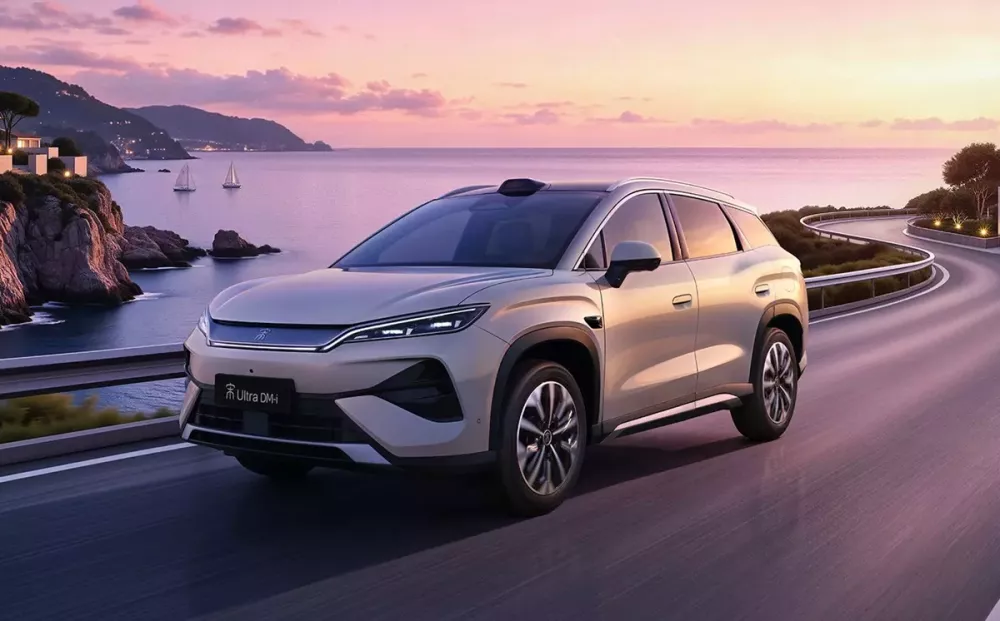 SUV hạng trung BYD Song Ultra DM-i chính thức ra mắt, có thể chạy 1.845 km không nghỉ - Ảnh 1. SUV hạng trung BYD Song Ultra DM-i chính thức ra mắt, có thể chạy 1.845 km không nghỉ - Ảnh 1.