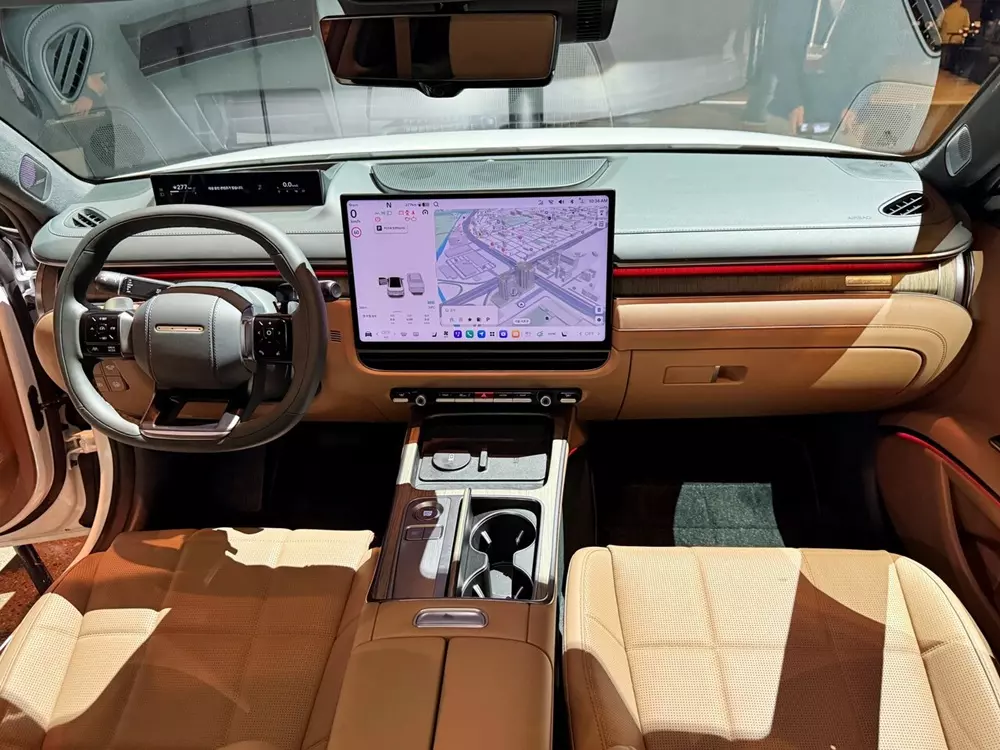 Khoang lái của Hyundai Grandeur 2026 Khoang lái của Hyundai Grandeur 2026