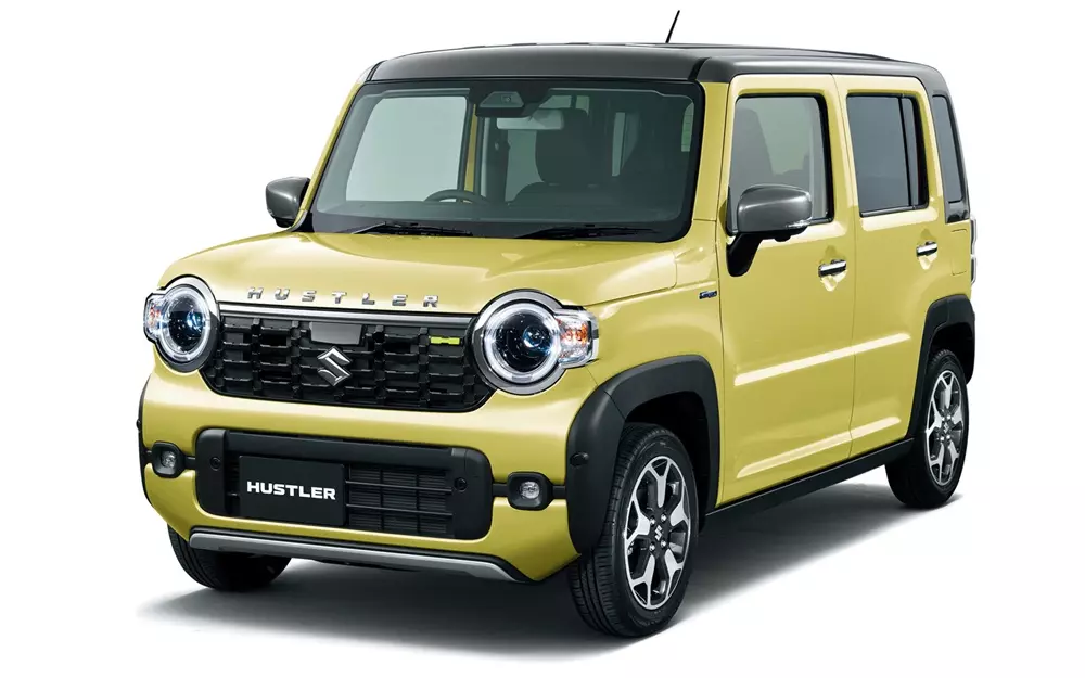 Vén màn Suzuki Hustler phiên bản nâng cấp với thiết kế như “Jimny thu nhỏ” - Ảnh 4. Vén màn Suzuki Hustler phiên bản nâng cấp với thiết kế như “Jimny thu nhỏ” - Ảnh 4.