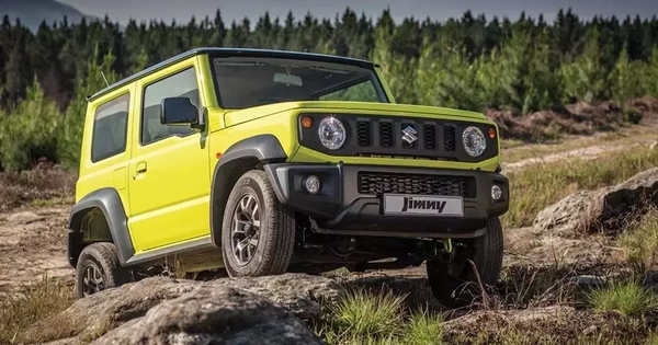 Suzuki Jimny được bổ sung bản nâng cấp ở Thái Lan, đã có hệ thống an toàn chủ động ADAS