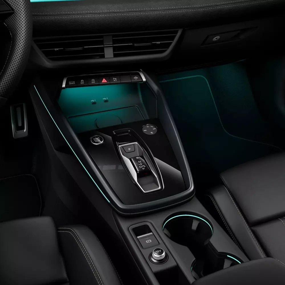 Cụm điều khiển trung tâm của Audi A3 2027 Cụm điều khiển trung tâm của Audi A3 2027