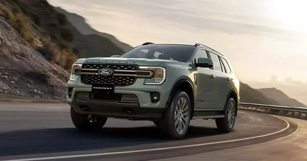 Doanh số SUV hạng D tháng 5/2026: Ford Everest tăng trưởng rực rỡ