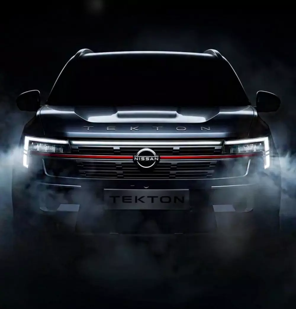 Nissan Tekton lộ thiết kế trước khi ra mắt vào tháng sau, được hãng gọi là "tiểu Patrol" - Ảnh 2. Nissan Tekton lộ thiết kế trước khi ra mắt vào tháng sau, được hãng gọi là "tiểu Patrol" - Ảnh 2.