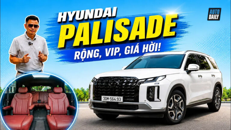 Hyundai Palisade Prestige: SUV Fullsize rộng VIP, giá nay đã quá hợp lý!