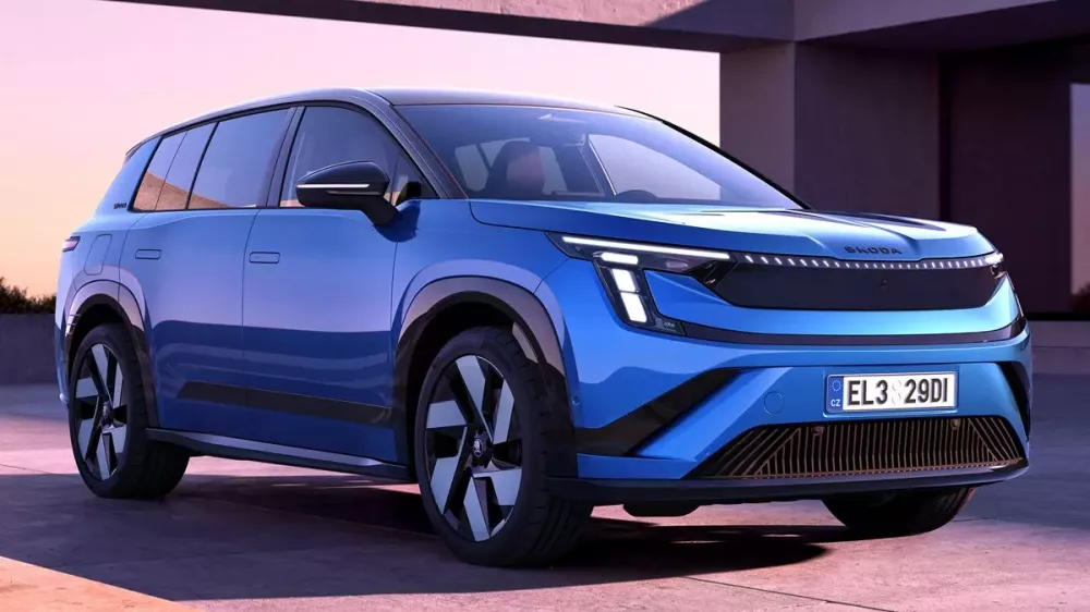 SUV điện 3 hàng ghế Skoda Peaq ra mắt, kích thước lớn hơn Kodiaq, phạm vi di chuyển gần 650 km - Ảnh 14. SUV điện 3 hàng ghế Skoda Peaq ra mắt, kích thước lớn hơn Kodiaq, phạm vi di chuyển gần 650 km - Ảnh 14.