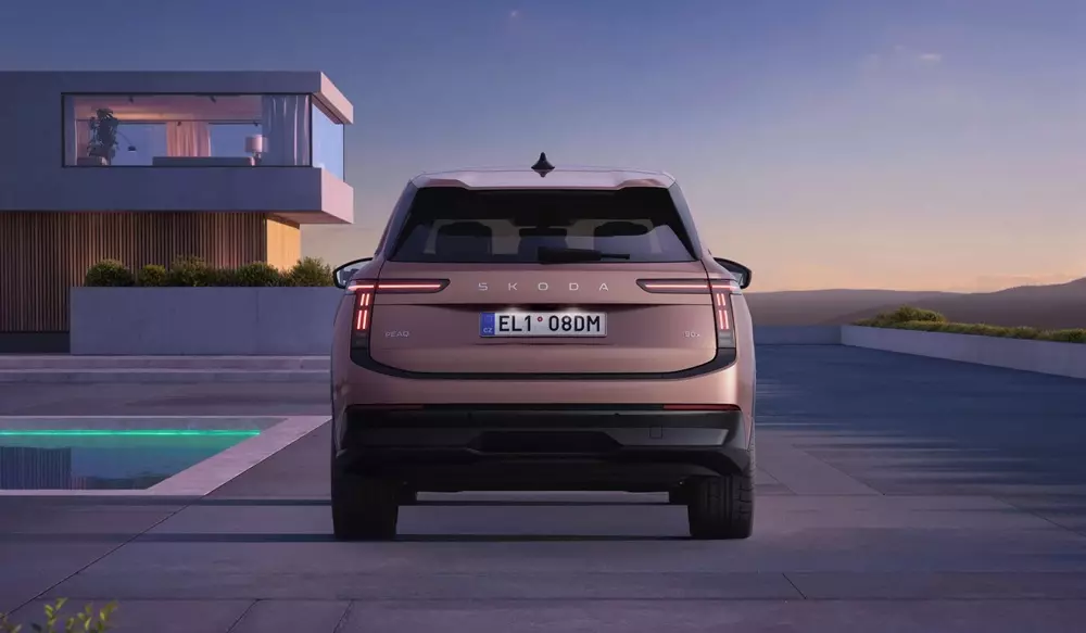 SUV điện 3 hàng ghế Skoda Peaq ra mắt, kích thước lớn hơn Kodiaq, phạm vi di chuyển gần 650 km - Ảnh 6. SUV điện 3 hàng ghế Skoda Peaq ra mắt, kích thước lớn hơn Kodiaq, phạm vi di chuyển gần 650 km - Ảnh 6.