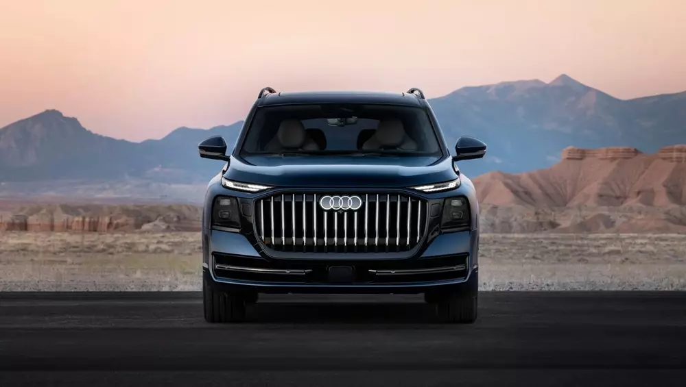 audi-q9-2027-c8aa Audi Q9 2027 sở hữu lưới tản nhiệt cỡ lớn
