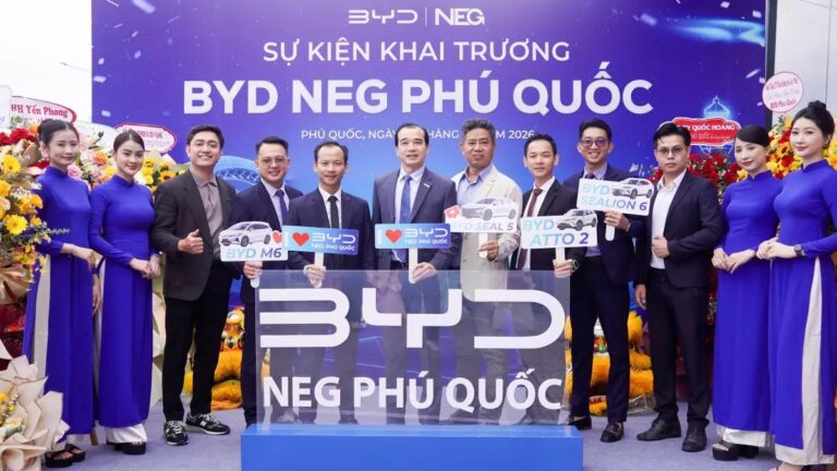 BYD NEG Phú Quốc khai trương showroom chuẩn Quốc tế, thúc đẩy hệ sinh thái giao thông xanh tại đảo ngọc