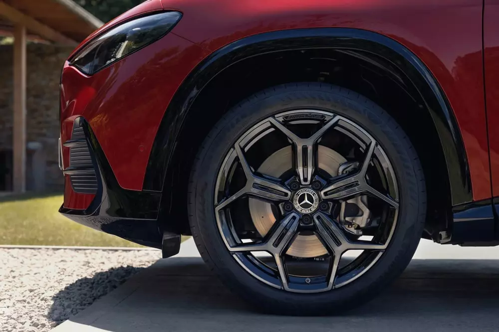 Mercedes-Benz GLA 2027 dùng mâm có đường kính lớn nhất là 20 inch