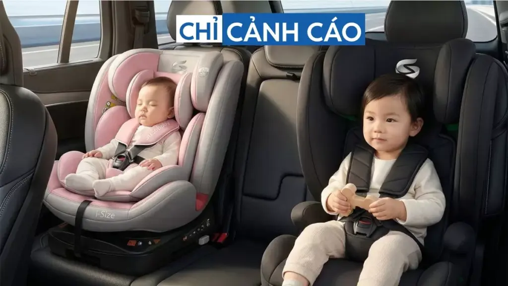 Thay đổi hình thức xử phạt hành vi không trang bị ghế an toàn cho trẻ em trên ô tô