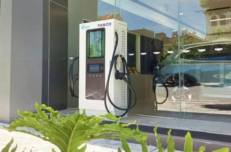 Chỉ trong hơn 1 tháng, Tasco đã phủ khoảng 50% mạng lưới trạm sạc đa thương hiệu tại Việt Nam