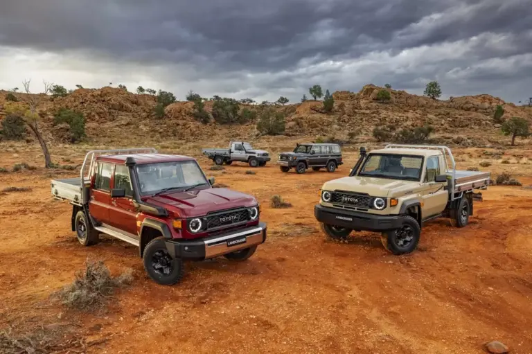 Xe địa hình “lão làng” Toyota Land Cruiser 70 trở lại thị trường sau khi nâng cấp động cơ