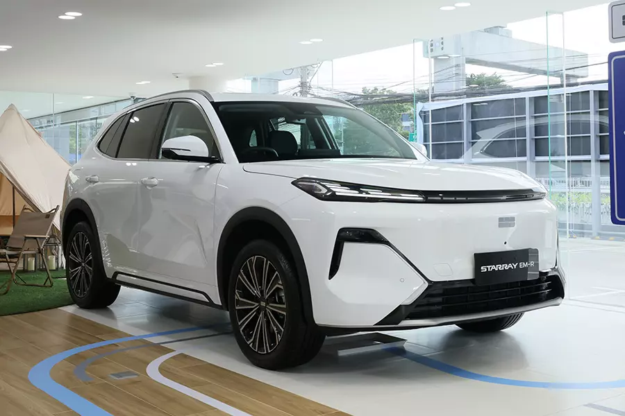 Geely Starray EM-R có thiết kế giống EX5 EM-i đang bán ở Việt Nam