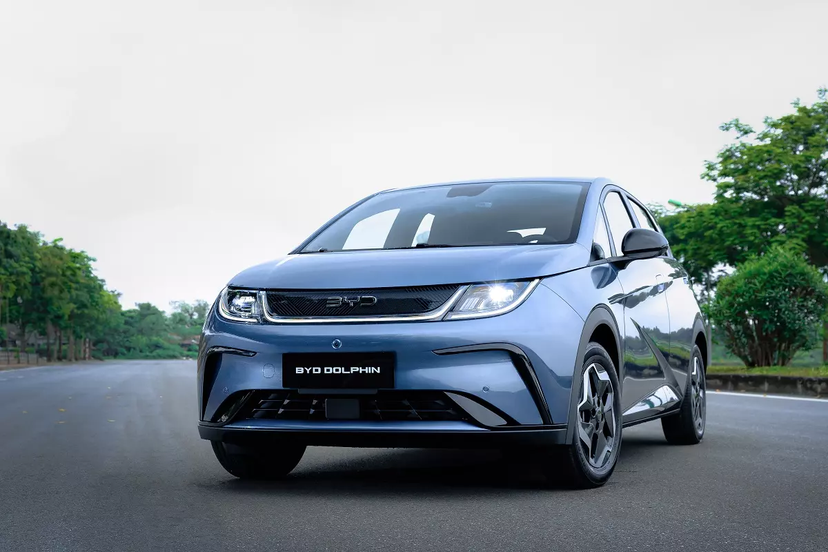 minh8724-9d95 Review BYD Dolphin - chiếc xe điện nhỏ mà "có võ" giữa lòng đô thị - Ảnh 10.