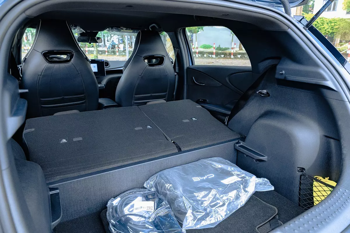 minh9349-9085 Review BYD Dolphin - chiếc xe điện nhỏ mà "có võ" giữa lòng đô thị - Ảnh 6.