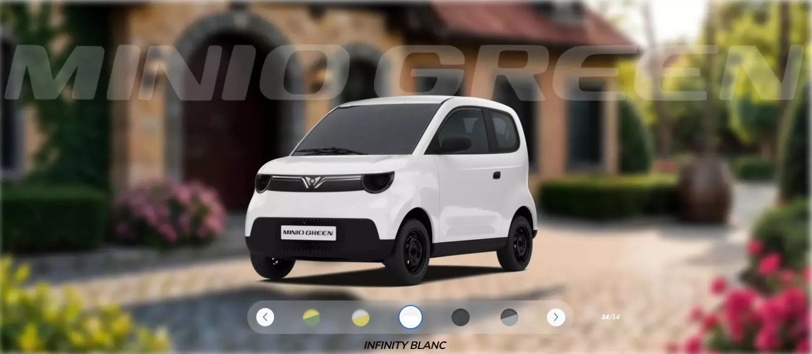 minio-green4-972e Logo mới trên Minio Green được đồng bộ với nhận diện của các mẫu xe thuộc dòng Green.