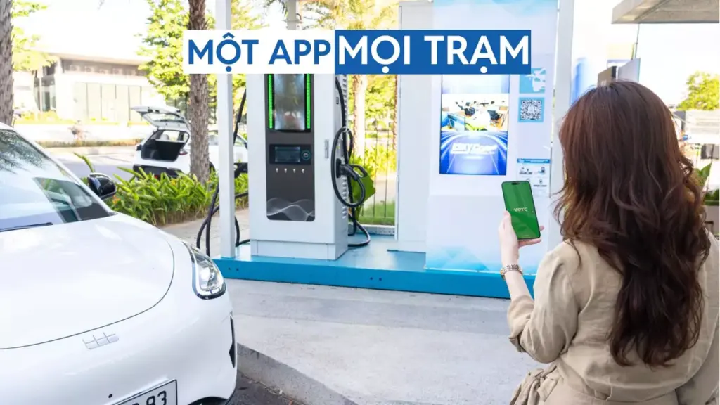 VETC ra mắt hệ sinh thái sạc mở theo mô hình eRoaming