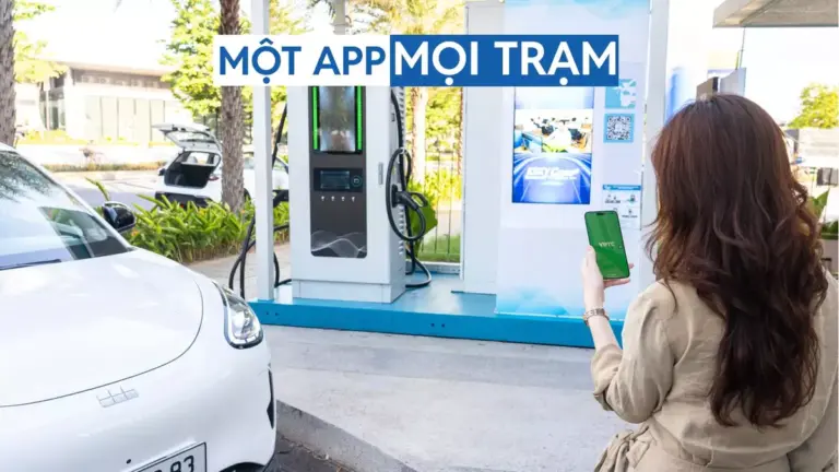VETC ra mắt hệ sinh thái sạc mở theo mô hình eRoaming