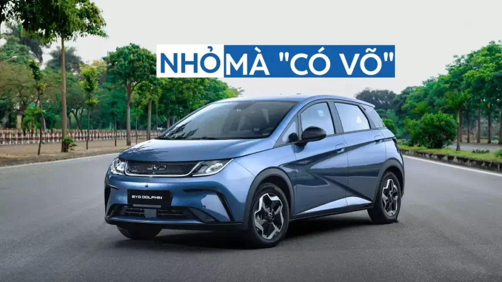 Review BYD Dolphin – chiếc xe điện nhỏ mà “có võ” giữa lòng đô thị