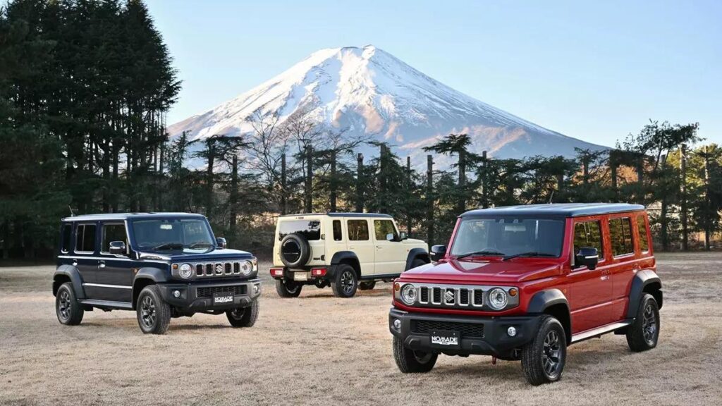 Suzuki Jimny 5 cửa “bán chạy như tôm tươi” tại thị trường nội địa