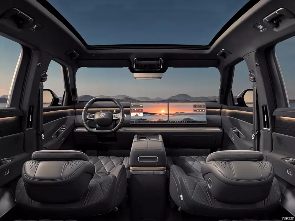 volkswagen-id-era-9x-6-a841 Khoang lái với cụm màn hình kép cỡ lớn của Volkswagen ID. Era 8X