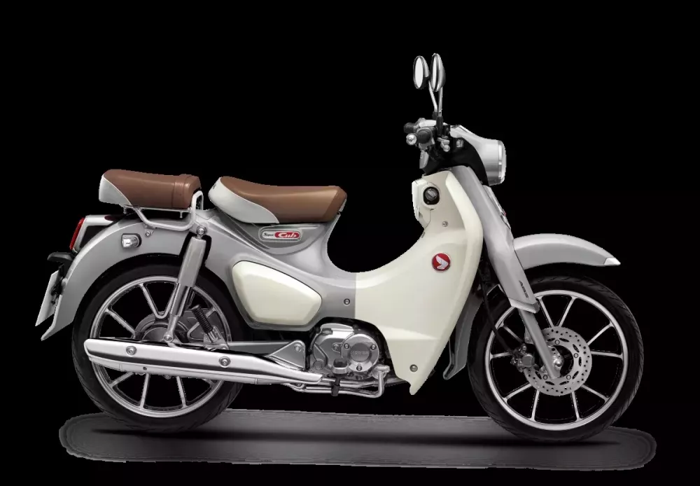 honda-cub-bac-54ad Honda Super Cub mới ra mắt tại Việt Nam, có Smart Key, giá từ 89 triệu đồng- Ảnh 2.