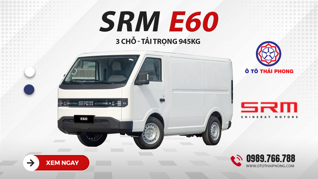 image007-1790301053912318921153 Xe van điện SRM E80 và SRM E60 - Giải pháp vận chuyển xanh cho đô thị hiện đại - Ảnh 4.