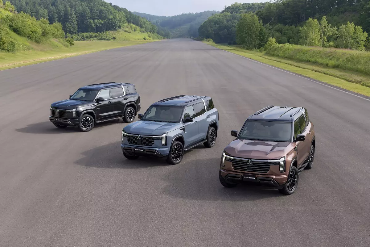 Mitsubishi Pajero thế hệ thứ 5.