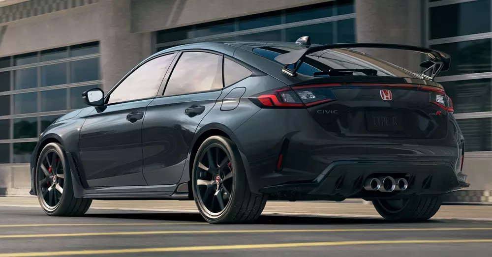 Honda Civic Type R 2027 có thêm màu xám mới