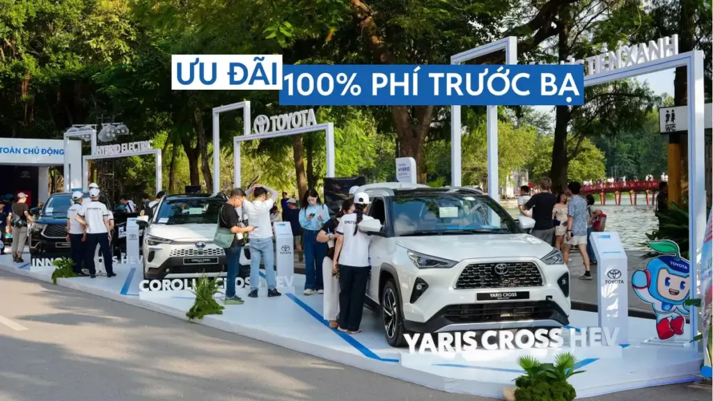 Toyota Việt Nam tiếp tục ưu đãi lớn, kích cầu thị trường ô tô tháng 10/2026