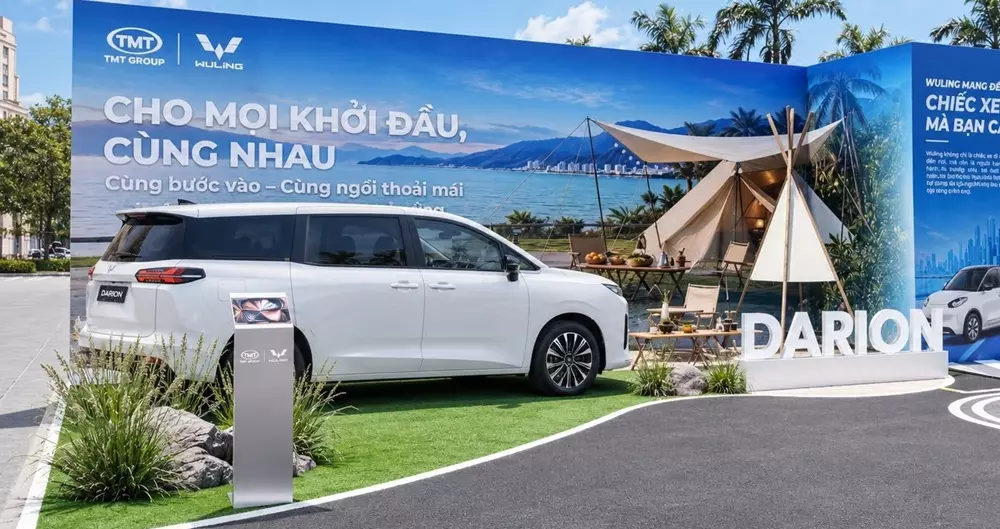 wuling-darion-1-74f9 Wuling ra mắt 4 mẫu xe mới ở Việt Nam, điểm nhấn là Darion với nội thất 7 chỗ, cửa lùa chỉnh điện - Ảnh 3.