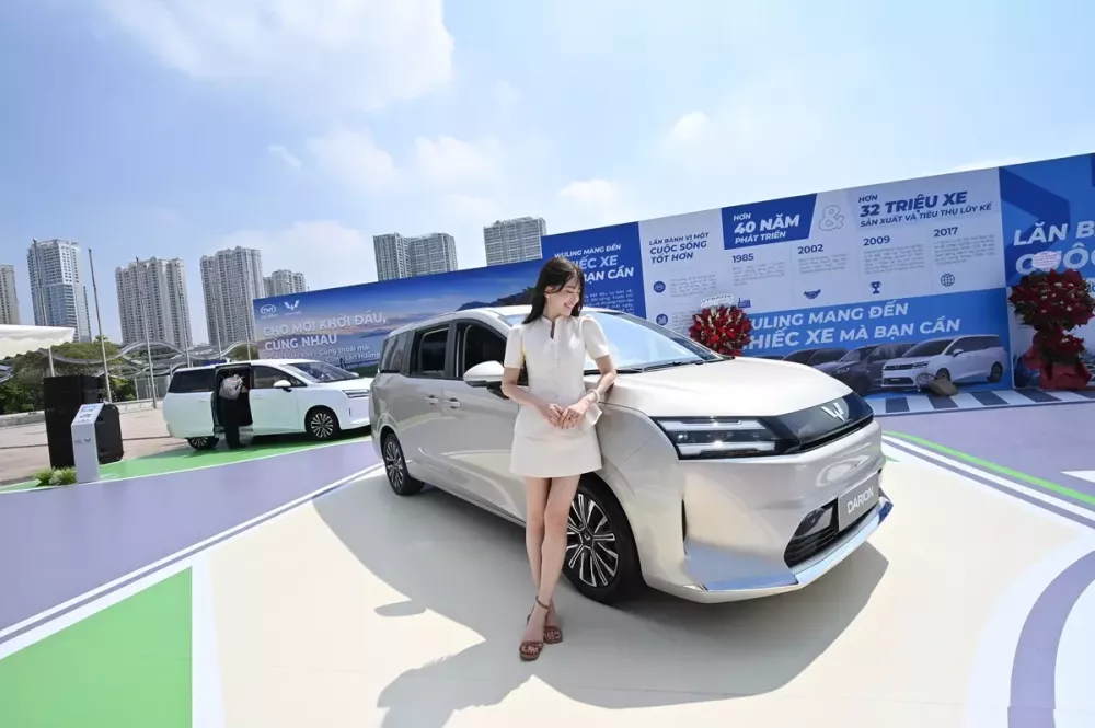 wuling-darion-2f1b-1 Wuling ra mắt 4 mẫu xe mới ở Việt Nam, điểm nhấn là Darion với nội thất 7 chỗ, cửa lùa chỉnh điện - Ảnh 1.