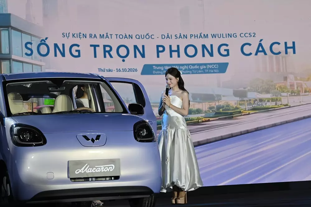wuling-macaron-4f3c Wuling ra mắt 4 mẫu xe mới ở Việt Nam, điểm nhấn là Darion với nội thất 7 chỗ, cửa lùa chỉnh điện - Ảnh 2.